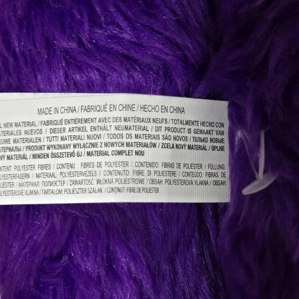 Fuggler Purple Clawey Spin Master Monster Toy Plush Stuffed Animal Rare 12